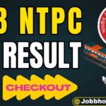 RRB NTPC Undergradute Result 2025