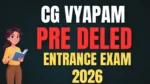 CG Pre DElEd 2026